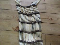 Huge Beaded Breast Plate, Native American Bone Pipe Breast Plate, Sd-042307621