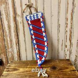 Indian Beaded Cover Native American Sioux Handmade Knife Sheath 15 pieces Set