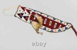 Indian Beaded Cover Native American Sioux Handmade Knife Sheath 15 pieces Set