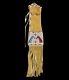 Indian Beaded Native American Sioux Plains Pipe Tabaco Bag Elk Hide Bag B907