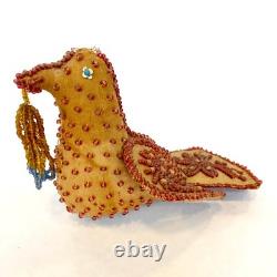 Iroquois Beaded Bird