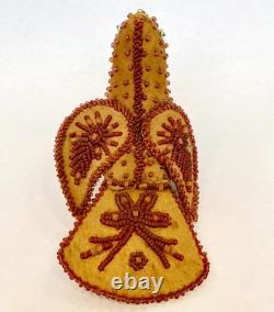 Iroquois Beaded Bird