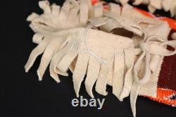 Lakota Sioux Beaded Antique Native American Indian Moccasins Vintage 10