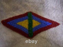Large Indigenous Native American beaded Pouch