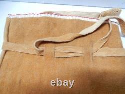 MID Century Plains Cree Indian Pony Beaded Tobacco Bag / Pouch Clean