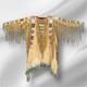 Men Native American Western Traditional Warrior Suede Beaded Men's Leather Shirt