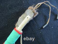 NATIVE AMERICAN BEADED AWL CASE with AWL, 2 PIECES TOGETHER ATL-082105685