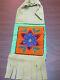 Native American 15 Inches Long From Top To Bottom Bag Beaded Lovely Wild Flower