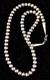 Native American 5mm Sterling Silver Beads Navajo 20 Hook & Eye Cone Necklace