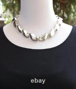 Native American 925 Sterling Silver Bead Necklace 17.5 Inch, Gift For Mom