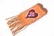 Native American-Anishinaabe (Ojibwe)-Small Bag Beaded Pictorial Pouch Leather
