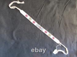 Native American Beaded 2-sided Belt, Authentic Beaded 30 Sash, Pe-112408353