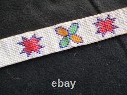 Native American Beaded 2-sided Belt, Authentic Beaded 30 Sash, Pe-112408353