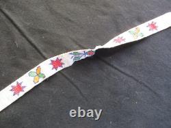 Native American Beaded 2-sided Belt, Authentic Beaded 30 Sash, Pe-112408353