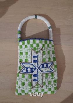 Native American Beaded Bag Morning Star