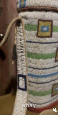Native American Beaded Case Signal Corp's Binoculars
