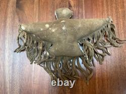 Native American Beaded Eagle, Beaded Fetish, Likely Plains Tribe, Free Shipping