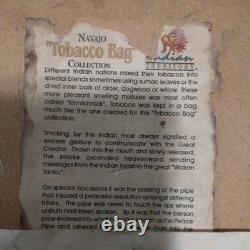 Native American Beaded Fringed Bag Framed Collector Edition Indian Territory