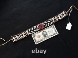 Native American Beaded Head Band, Choker, Hat Band, Sash, Du-112408586