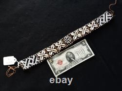 Native American Beaded Head Band, Choker, Hat Band, Sash, Du-112408587