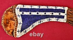 Native American Beaded Holster Plains Indian From Late 1800's