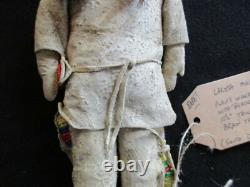 Native American Beaded Leather Doll, Authentic South Dakota Doll Sd-082105726
