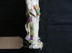 Native American Beaded Leather Doll, Authentic South Dakota Doll Sd-082105726