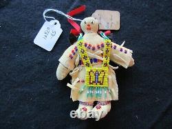 Native American Beaded Leather Doll, From South Dakota Collector Sd-082307841