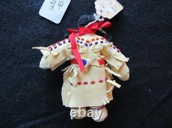 Native American Beaded Leather Doll, From South Dakota Collector Sd-082307841