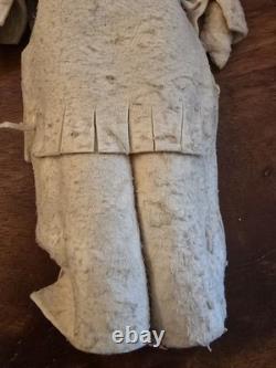 Native American Beaded Leather Doll Set Sioux South Dakota Lillian Rainbow Dolls