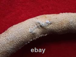 Native American Beaded Leather Fetish, Unique Snake Amulet, Du-032609182