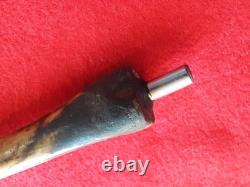 Native American Beaded Leather Pipe Bag, And Bullet Casing Pipe Sd-0126009079