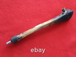 Native American Beaded Leather Pipe Bag, And Bullet Casing Pipe Sd-0126009079