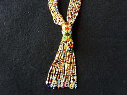 Native American Beaded Necklace, 12-strands Design, All Sided Du-112408594
