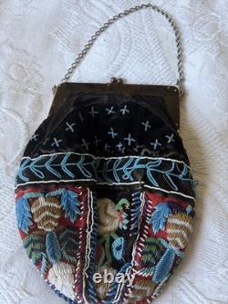 Native American Beaded Purses From Iroquois Late 19 and Early 20th centuries