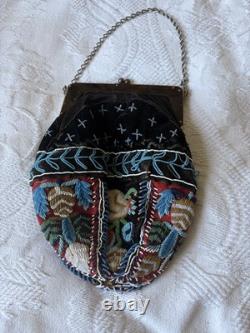 Native American Beaded Purses From Iroquois Late 19 and Early 20th centuries