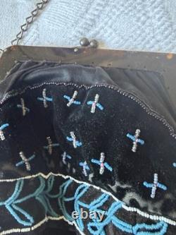 Native American Beaded Purses From Iroquois Late 19 and Early 20th centuries