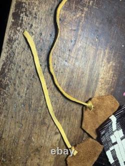 Native American Beaded Replica Piece Maker Wampum Belt. Native American