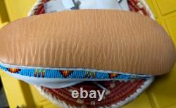 Native American Beaded Youth Moccasins