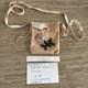 Native American Beaded pouch/medicine bag hide Leather Ogalala Sioux One Star
