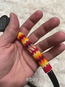 Native American Beaded stethoscope medical grade littmann native beadwork