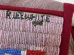 Native American Child's Beaded Sioux Vest. Custer Fight. R. Lee White