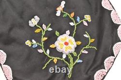 Native American Cree Indian Beaded Bag Pouch Vintage