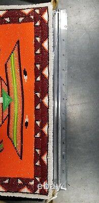 Native American Double Sided Beaded Bag with Zipper