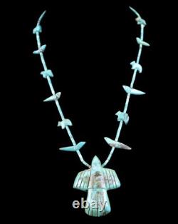 Native American Early Turquoise Necklace