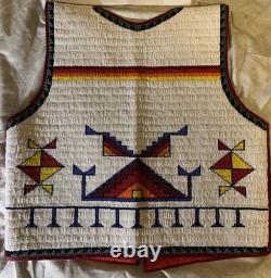 Native American Fully-Beaded Vest