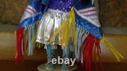 Native American Hand Beaded Doll (SALE)