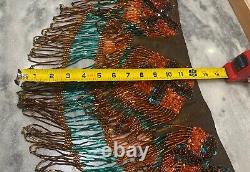 Native American Hand Made Beaded Belt Collar Pow Wow Regalia