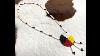 Native American Indian Beaded Necklace 18 Ij535