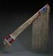Native American Indian Beaded Rifle Scabbard Sioux Style Suede Leather
